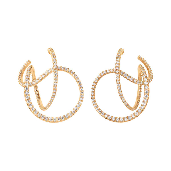 Ole Lynggaard Copenhagen Twisted Love Bands Ohrringe A3096-402