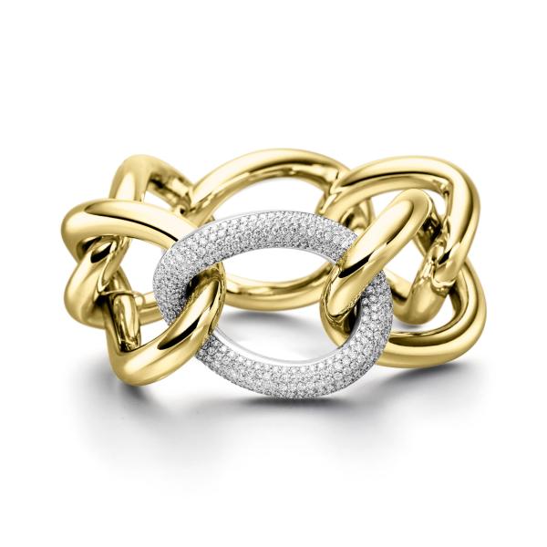 IsabelleFa Armband "Grace 39 Pavé" 60039-21BMO-GG