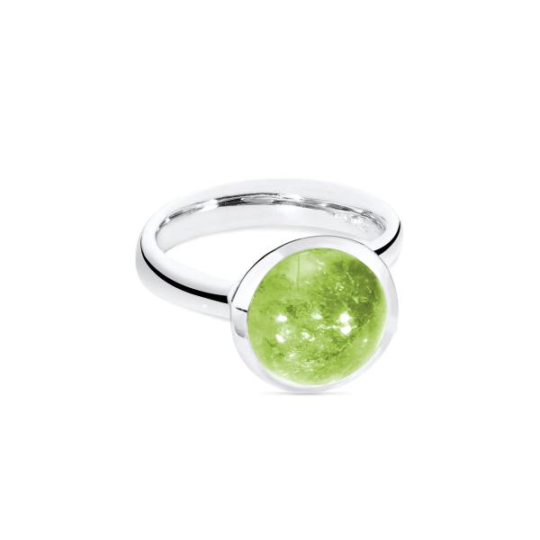 Tamara Comolli BOUTON Ring large Peridot R-BOU-l-Per-wg