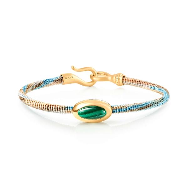 Ole Lynggaard Copenhagen Life Armband mit Malachit A2942-405