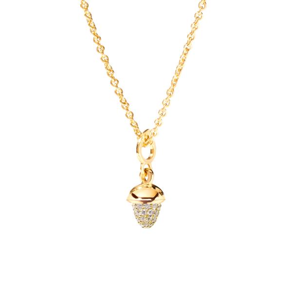 Tamara Comolli MiniMIKADO Anhänger mit Diamant Pavé P-mMC-p-yg