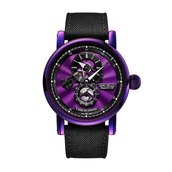 Chronoswiss Flying Regulator Open Gear Purple Haze CH-8758.1-PUBK