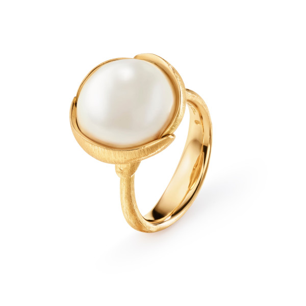 Ole Lynggaard Copenhagen Lotus Ring Pearl, large A2755-403