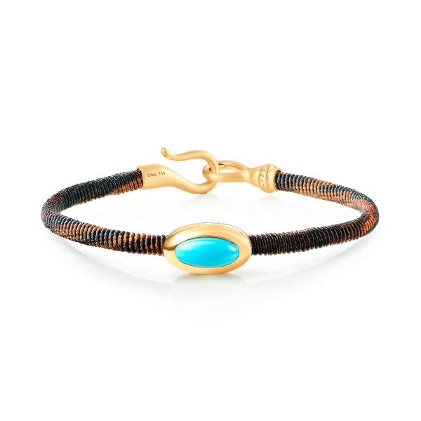 Ole Lynggaard Copenhagen Life Armband mit Türkis A2941-401