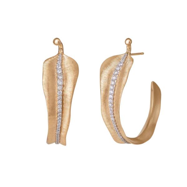 Ole Lynggaard Copenhagen Leaves Creolen A2870-402