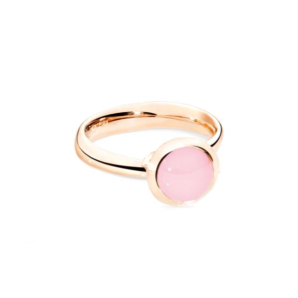 Tamara Comolli BOUTON Ring small Chalcedony pink R-BOU-s-ChPi-rg