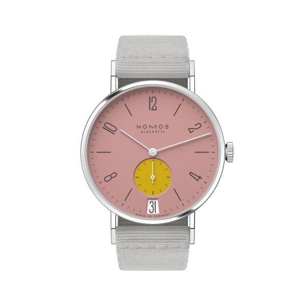 NOMOS Glashütte Tangente 38 Datum Bubblegum  179.S7