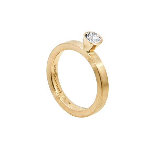Schmuckwerk Alpen Solitairering GT414-GG