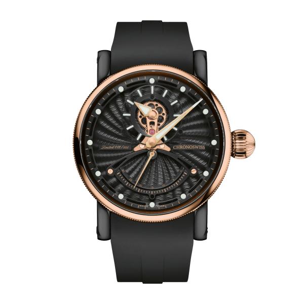 Chronoswiss ReSec Obsidian Manufacture CH-6925T.1R-BKGO