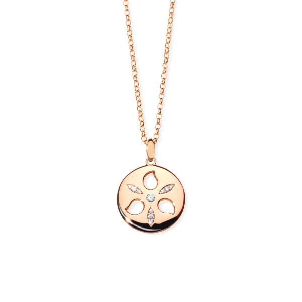Tamara Comolli SAND DOLLAR Anhänger medium 18 K Roségold P-SD-m-rg