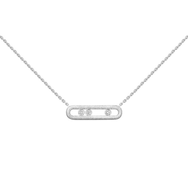 Messika Move Classique Ciselé Halskette 14667-WG