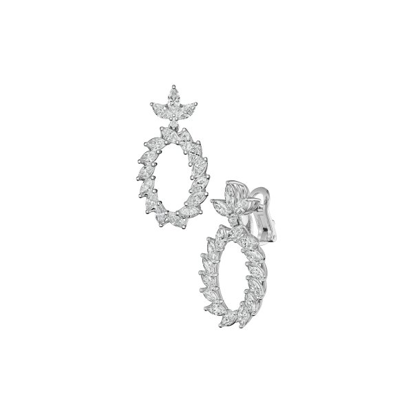 Chopard L'Heure du Diamant Marquise Ohrhänger 84A062-1001