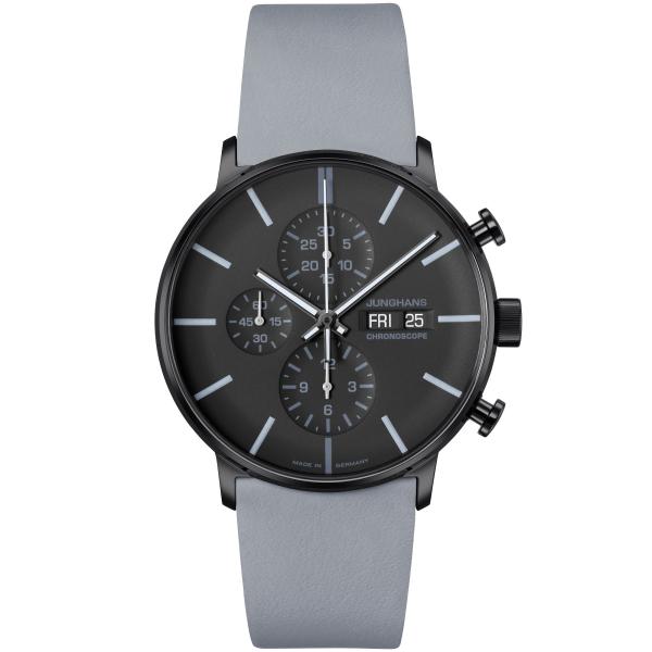 Junghans FORM A Chronoscope, Datum englisch 27/4371.01