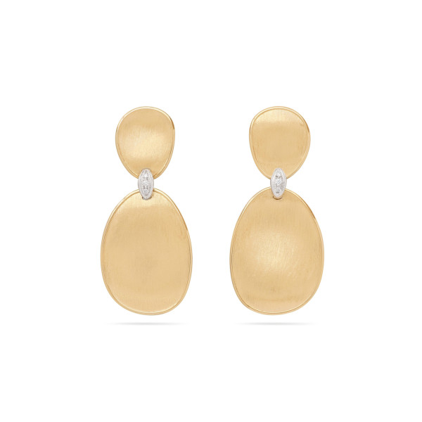 Marco Bicego Lunaria Diamonds Ohrringe OB1460 B YW