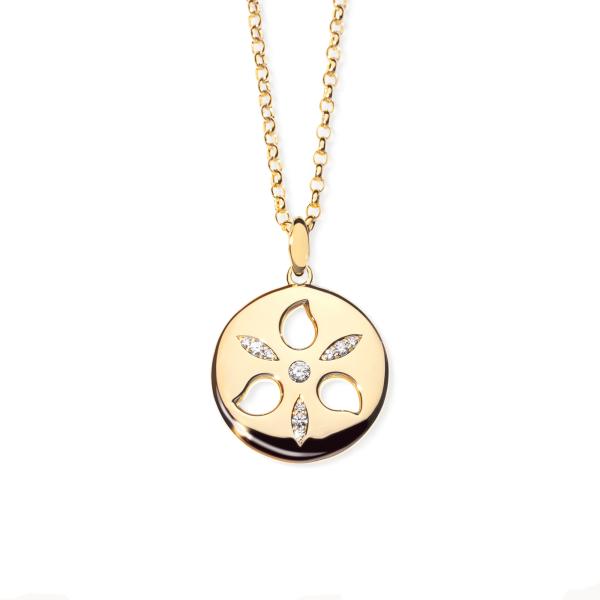 Tamara Comolli SAND DOLLAR Anhänger medium P-SD-m-yg