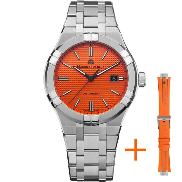 Maurice Lacroix Aikon Automatic Limited Summer Edition  AI6008-SS00F-530-E