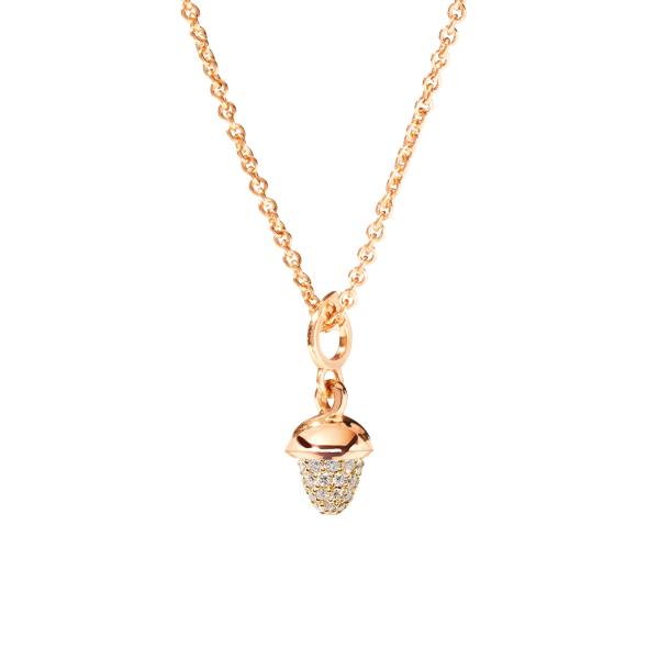 Tamara Comolli MiniMIKADO Anhänger mit Diamant Pavé P-mMC-p-rg