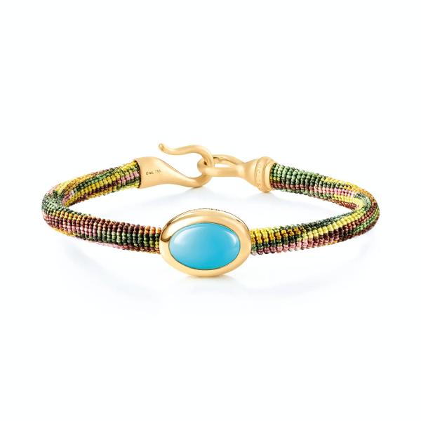 Ole Lynggaard Copenhagen Life Armband mit Türkis A2953-402