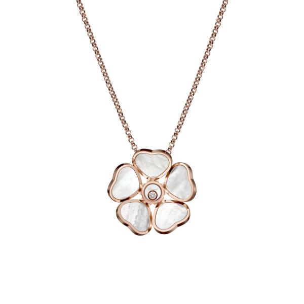 Chopard Happy Hearts Flowers Halskette 79A085-5301