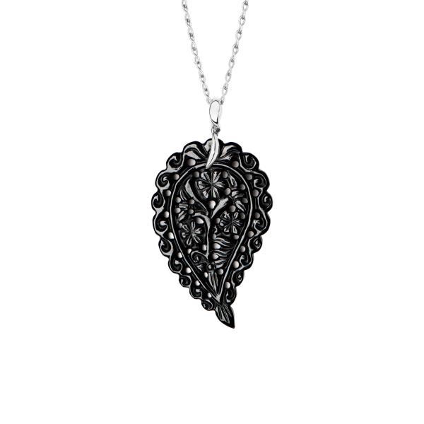 Tamara Comolli INDIA Anhänger large Black Onyx P-IND-l-Bla-wg