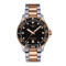 Bicolor, Edelstahl PVD beschichtet, Schwarz