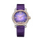 Leder, Roségold, Violett