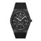 Kautschuk, Edelstahl, Schwarz