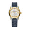 Leder, Gelbgold, Silber
