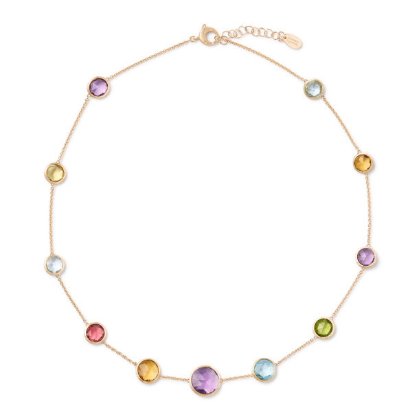         Gelbgold, Halsschmuck, Marco Bicego Jaipur Color Halskette 