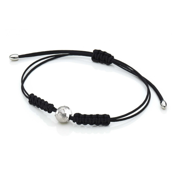         Edelstahl, Armschmuck, Schmuckwerk Meine Welt Textilband