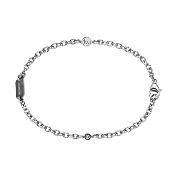         Weißgold, Armschmuck, Leo Wittwer Men Armband
