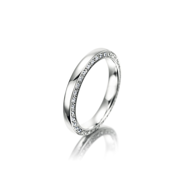        Weißgold, Ringe, Meister Verlobungsring