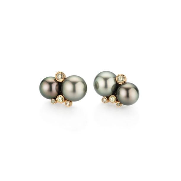         Roségold, Ohrringe, Gellner Modern Classics Ohrstecker
