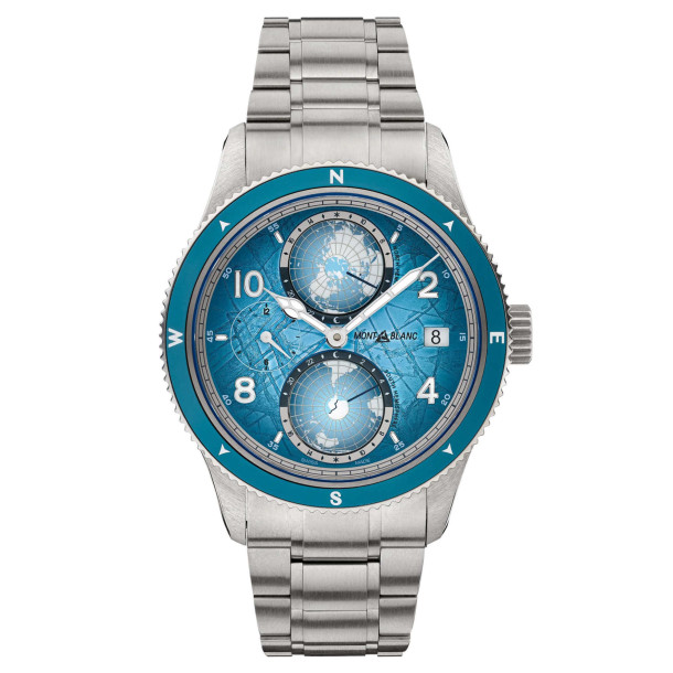         Automatik, Montblanc 1858 Geosphere 0 Oxygen South Pole Exploration Limited Edition - 1990 Exemplare