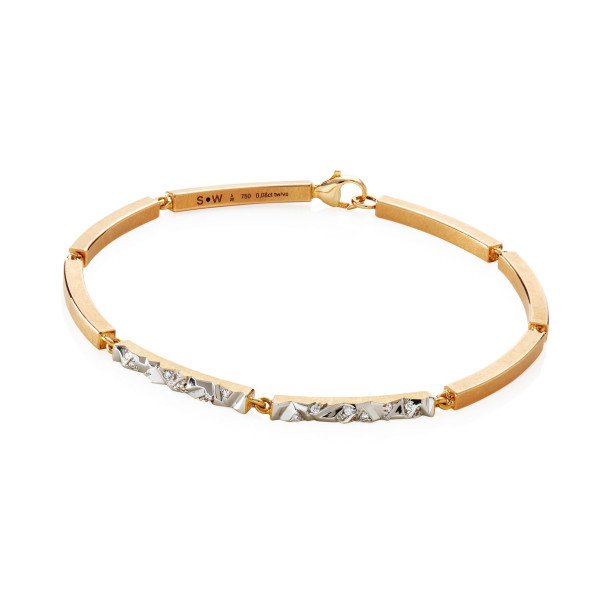         Rotgold, Armschmuck, Schmuckwerk Alpen Armband