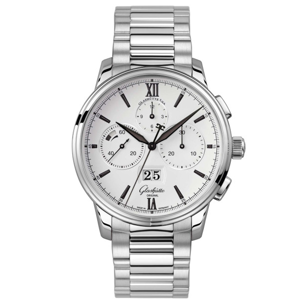         Automatik, Glashütte Original Senator Chronograph Panoramadatum