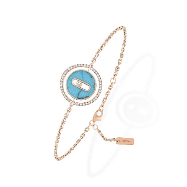         Roségold, Armschmuck, Messika Lucky Move Armband KM Türkis