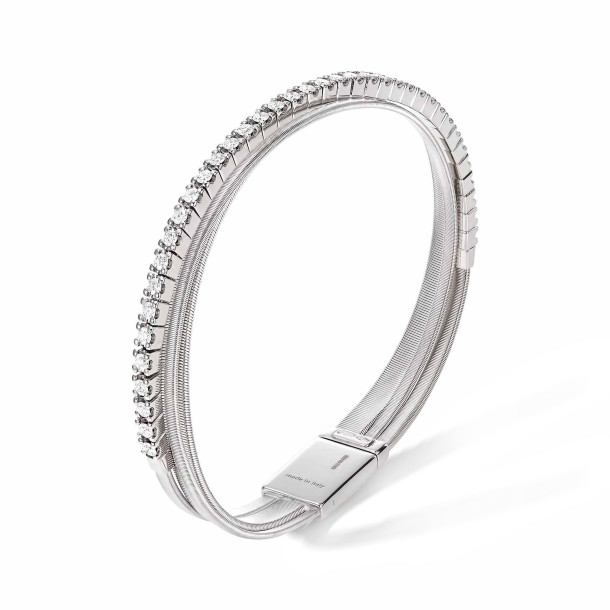         Weißgold, Armschmuck, Marco Bicego Masai Armband