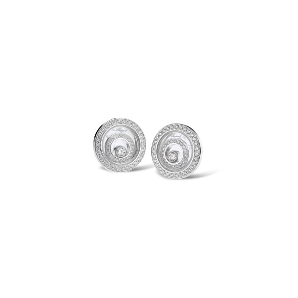         Weißgold, Ohrringe, Chopard Happy Spirit Ohrstecker