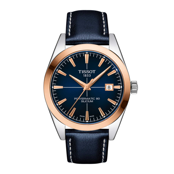         Automatik, Tissot Gentleman Goldlünette 40mm