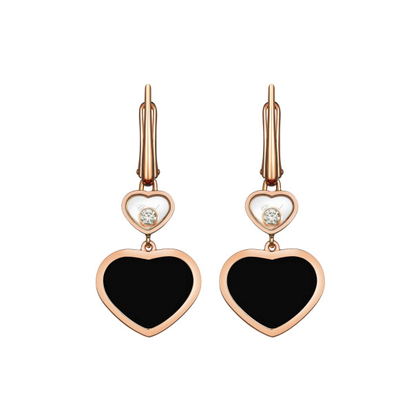         Roségold, Ohrringe, Chopard Happy Diamonds Ohrhänger