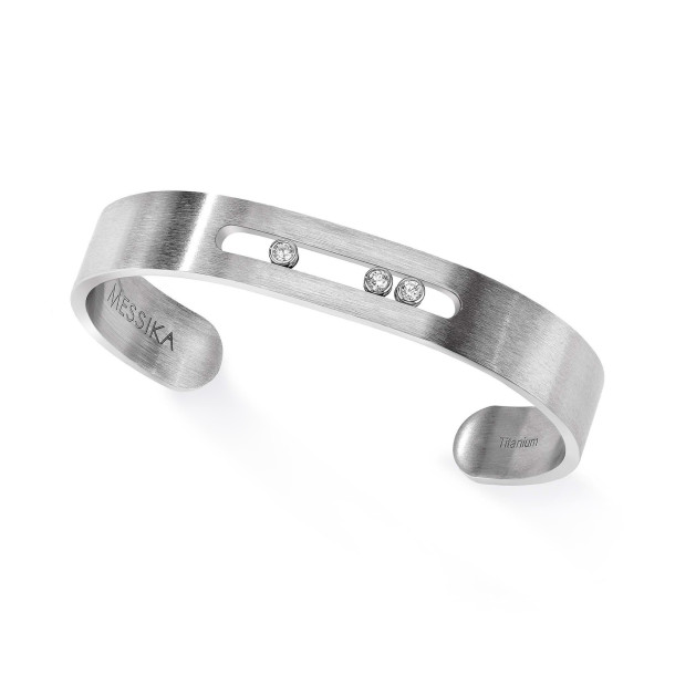         Titan, Armschmuck, Messika Move Titanium Armreif