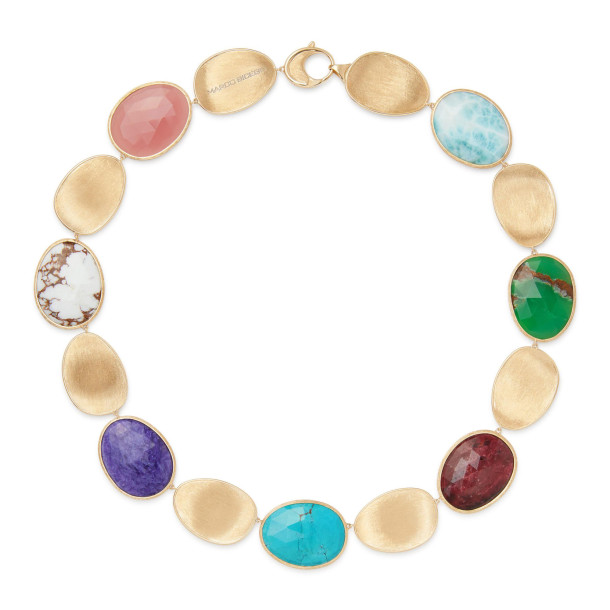         Gelbgold, Halsschmuck, Marco Bicego Lunaria Color Collier