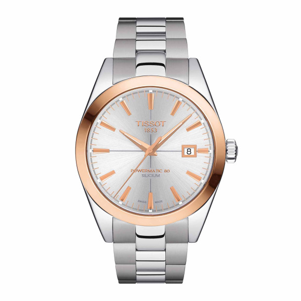         Automatik, Tissot Gentleman Goldlünette 40mm