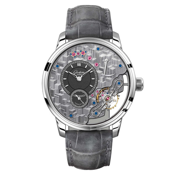         Handaufzug, Glashütte Original PanoInverse Limitierte Edition