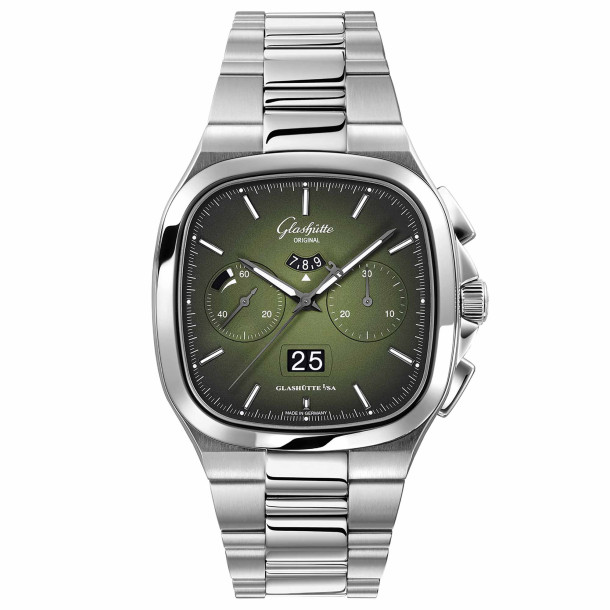         Automatik, Glashütte Original Seventies Chronograph Panoramadatum