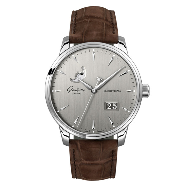         Automatik, Glashütte Original Senator Excellence 
Panoramadatum Mondphase