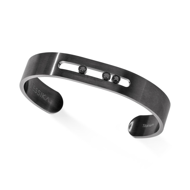         Titan, Armschmuck, Messika Move Titanium Black Armspange