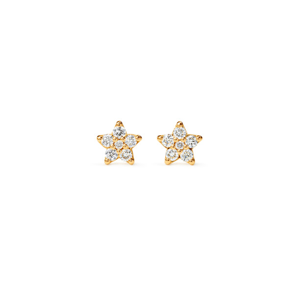         Gelbgold, Ohrringe, Ole Lynggaard Copenhagen Shooting Stars Ohrstecker groß