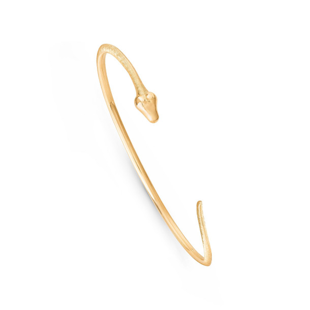         Gelbgold, Armschmuck, Ole Lynggaard Copenhagen Snakes Armreif mini